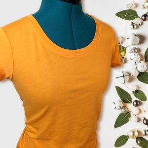 Sunflower Babydoll Tee Women's Small | No Boundaries